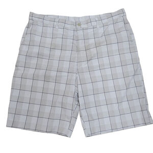 PGA TOUR Men's Plaid Golf Shorts Size 36 Inseam 10" Excellent Condition